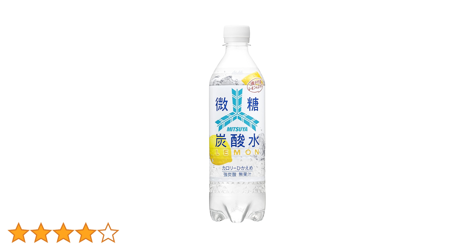 Amazon.co.jp: アサヒ飲料 三ツ矢 微糖炭酸水レモン 490ml×24本